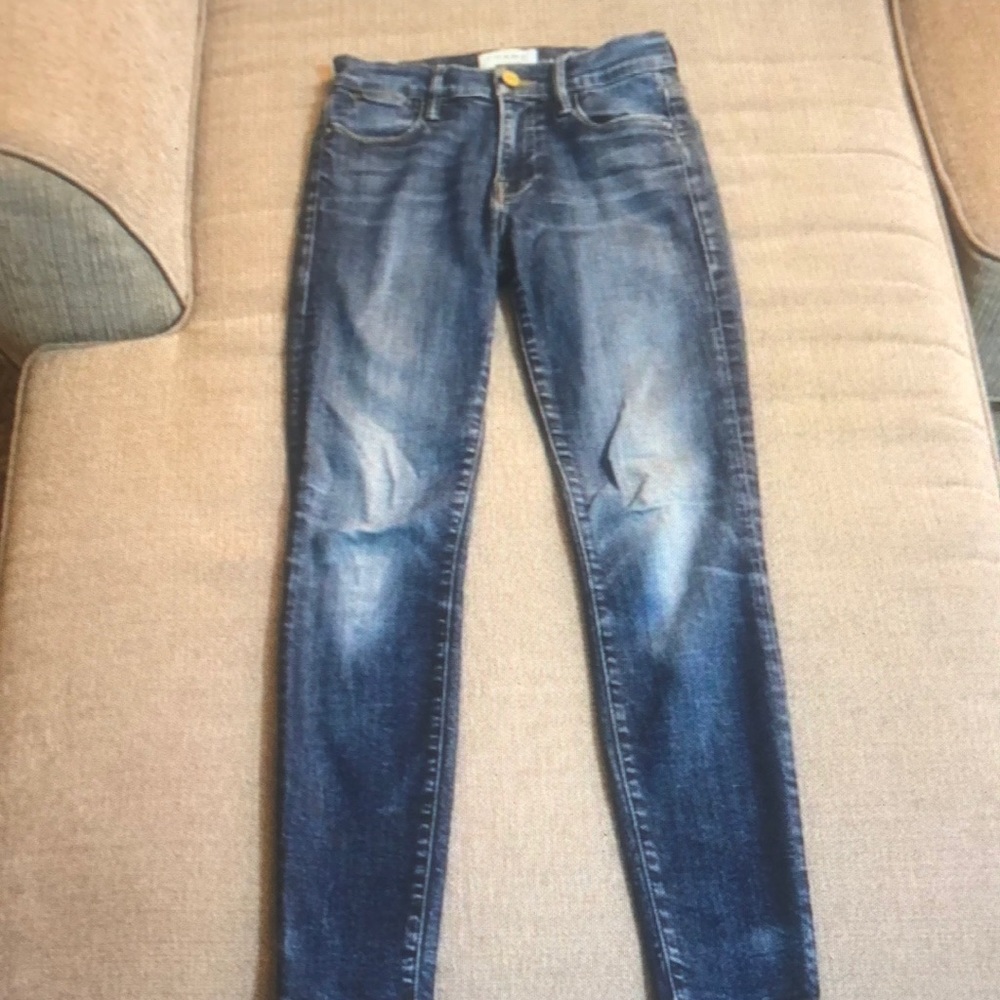 Frame denim le high skinny casual Tercel blend denim jeans size 24